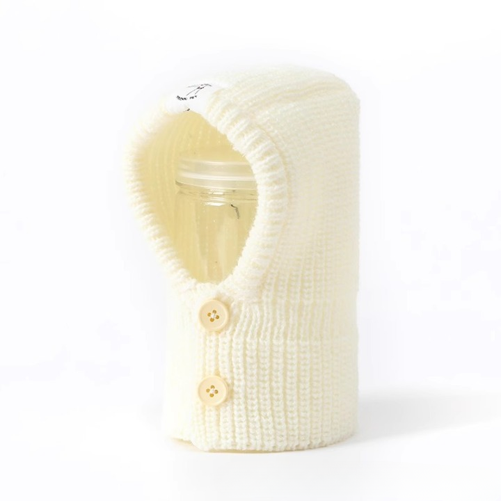 Whippet & Italian Greyhound Knitted Dog Snood – Soft Winter Ear Cover for Sighthounds