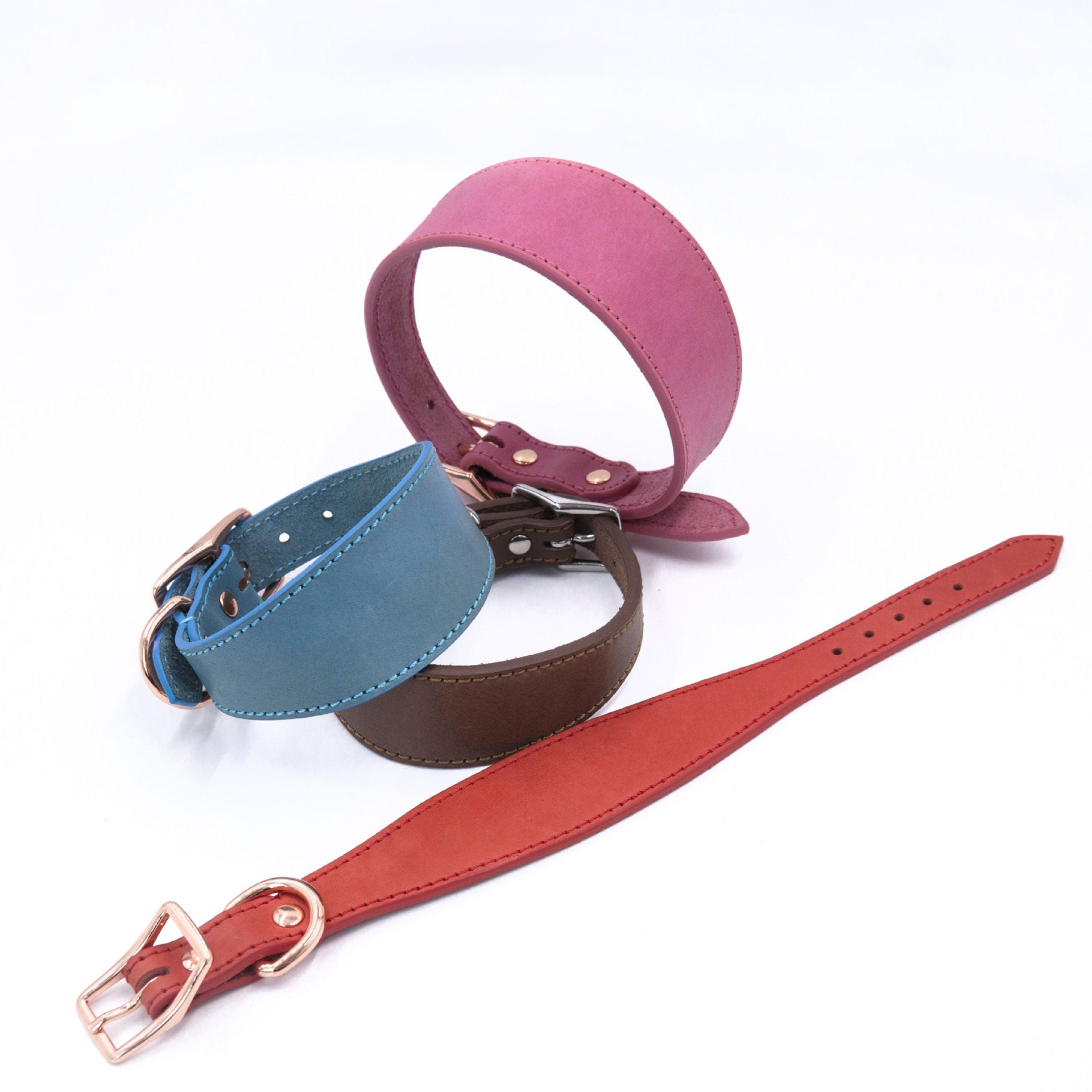 Adjustable Dog Collar for Whippet Italian Greyhound Soft Durable Pet Collar Minimalist Style