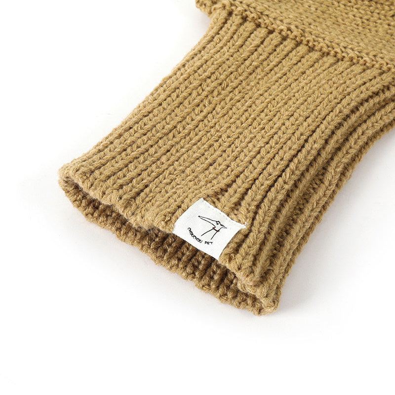 Whippet & Italian Greyhound Knit Dog Hood – Cute Winter Sighthound Hat