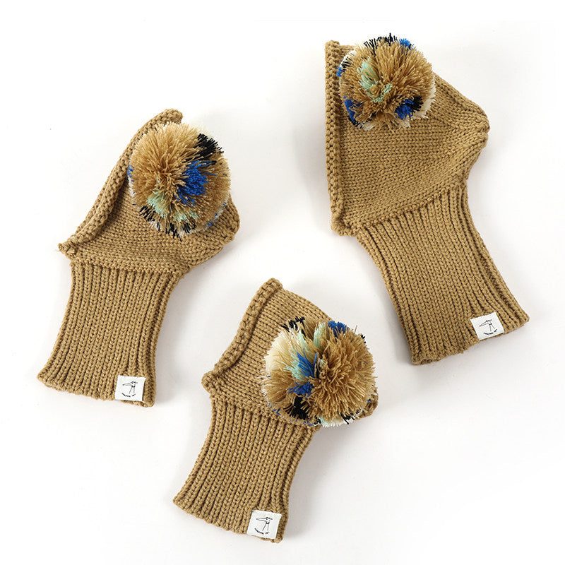 Whippet & Italian Greyhound Knit Dog Hood – Cute Winter Sighthound Hat